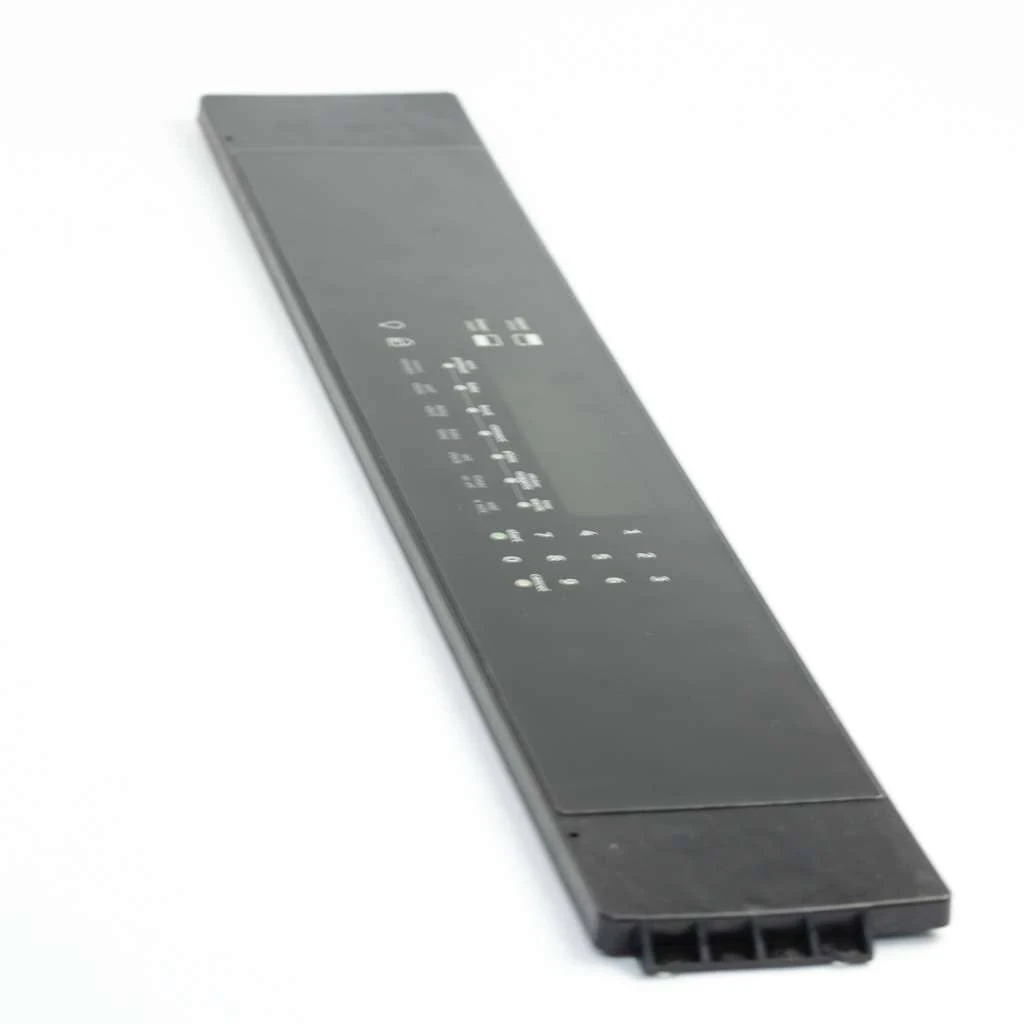 Control Panel Assembly, Black with Overlay