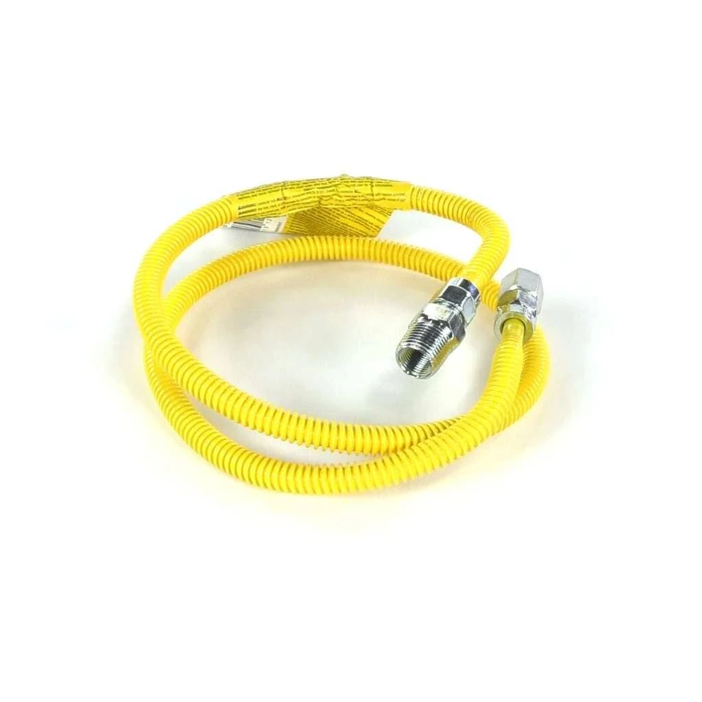 4' 3/8" O.D. Stainless Steel Clothes Gas Connector