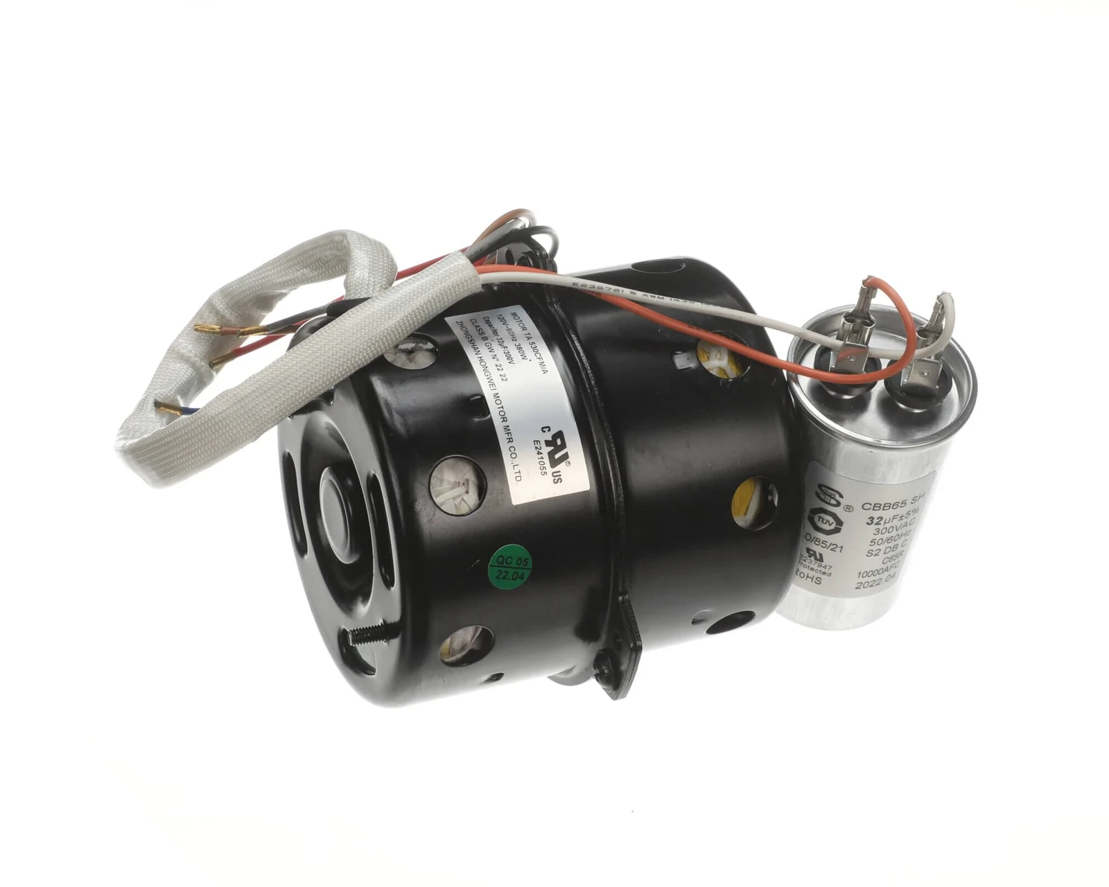 Motor Assembly with Capacitor