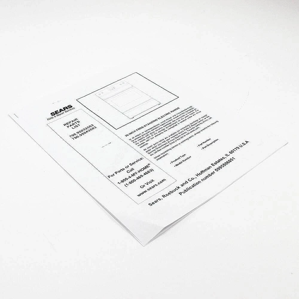 Repair Parts List