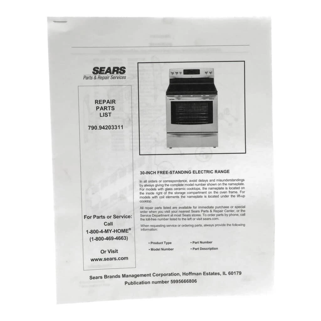 Repair Parts Catalog