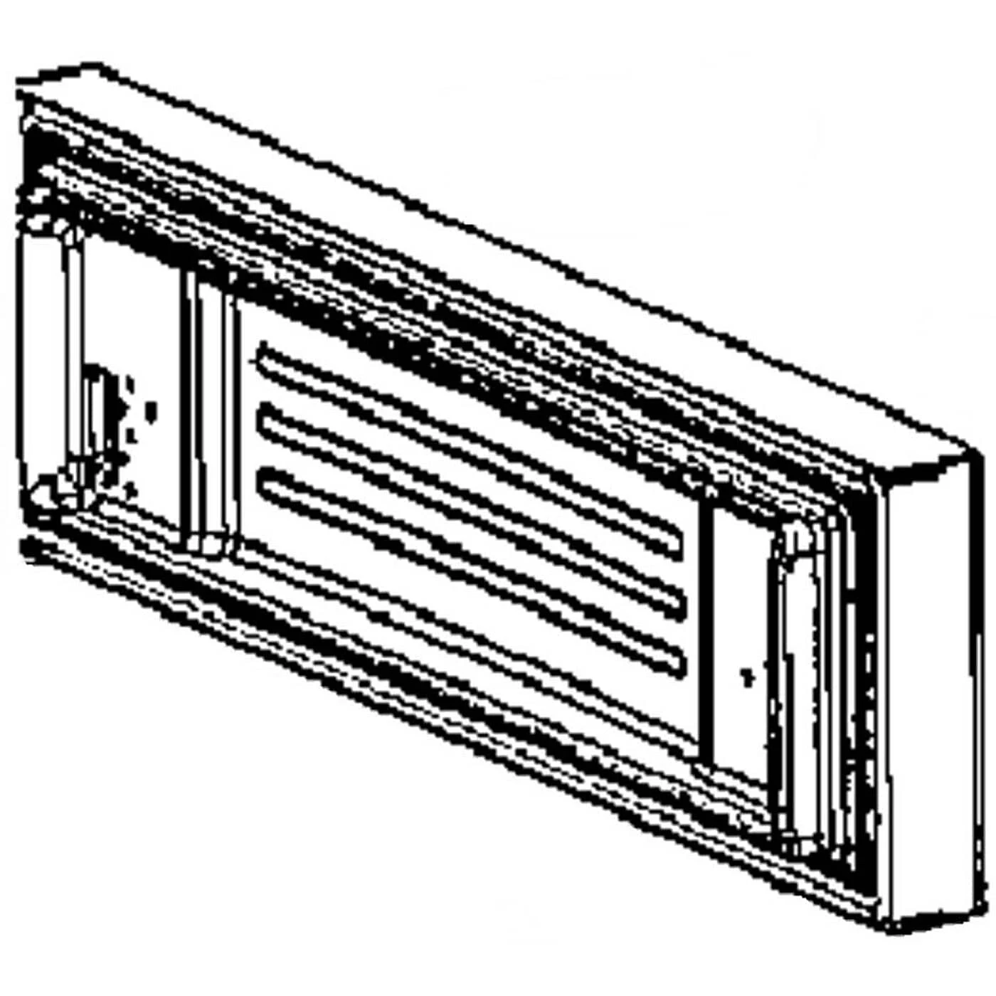 Freezer Door Assembly, Upper