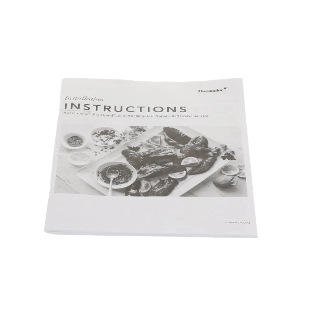 Set Of Jets LP Conversion Kit, Pro Gas Ranges (4 And 6 Burners),SVC