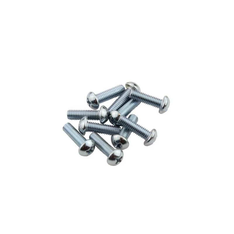 10-32 x 5/8 Round Zinc Screw (10 Pack)