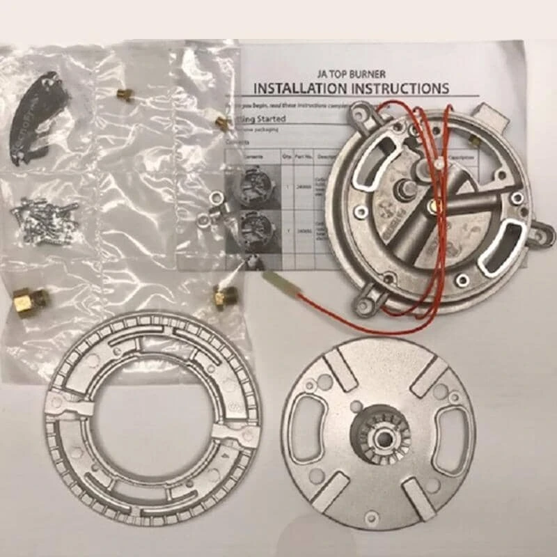 BBQ Burner Assembly Rear Defendi Kit