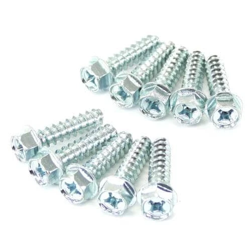 Automatic Washer Screw 1/4 X 1'' Pack of 10