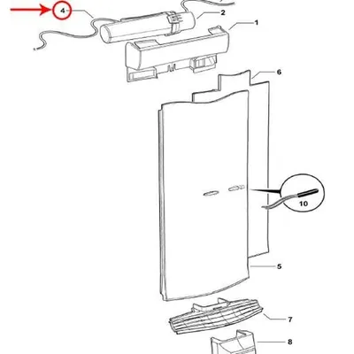 Water Tank Inlet Tube
