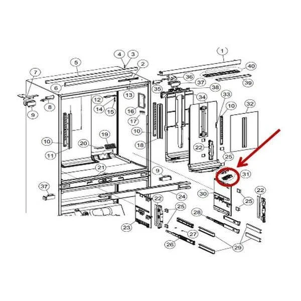 Assembly PC Fan and Isolator SP
